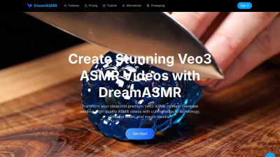 DreamASMR - AI tool for Audio & Music