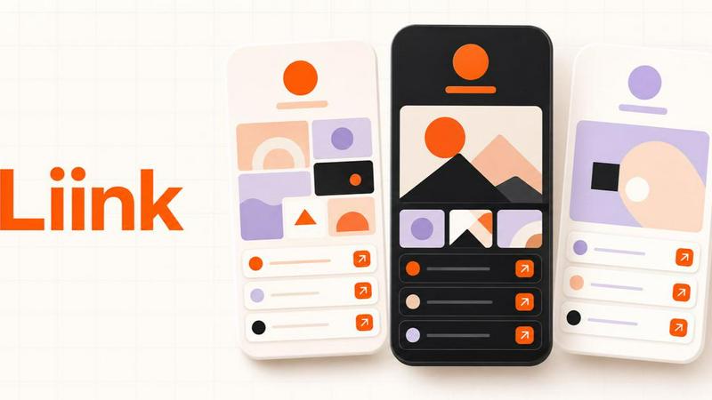 Liink application interface and features