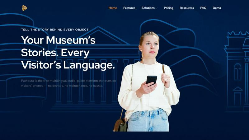 Pathoura application interface and features