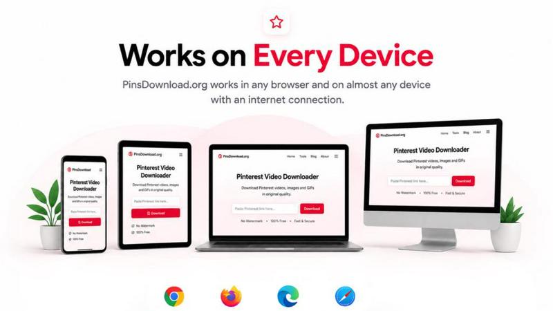 PinsDownload application interface and features